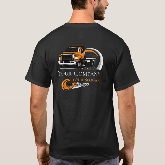 Professionell Bogseringsfirma, Transporttjänst T Shirt (Baksida)
