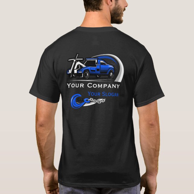 Professionell Bogseringsfirma, Transporttjänst T Shirt (Baksida)