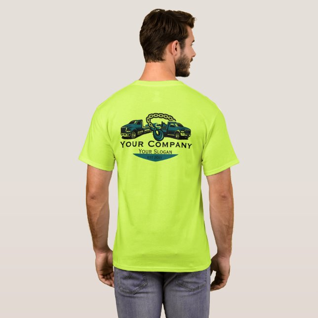 Professionell Bogseringsfirma, Transporttjänst T Shirt (Hel baksida)