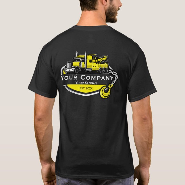 Professionell Bogseringsfirma, Transporttjänst T Shirt (Baksida)
