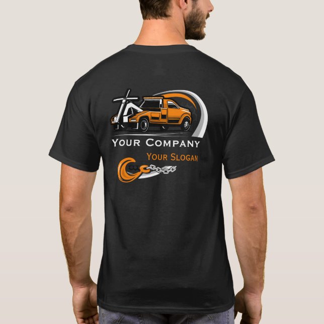 Professionell Bogseringsfirma, Transporttjänst T Shirt (Baksida)