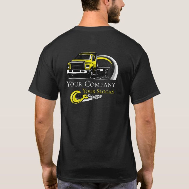 Professionell Bogseringsfirma, Transporttjänst T Shirt (Baksida)