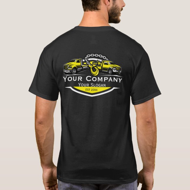 Professionell Bogseringsfirma, Transporttjänst T Shirt (Baksida)