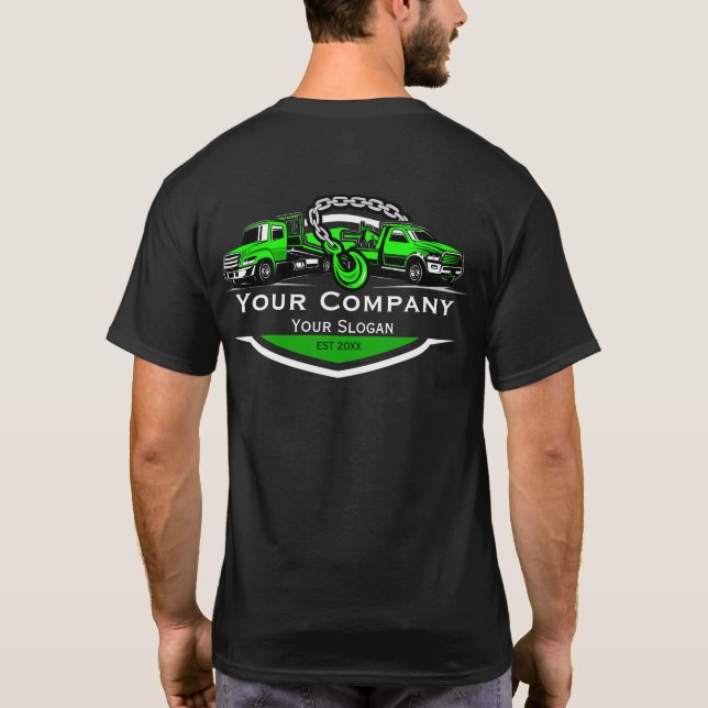 Professionell Bogseringsfirma, Transporttjänst T Shirt (Baksida)