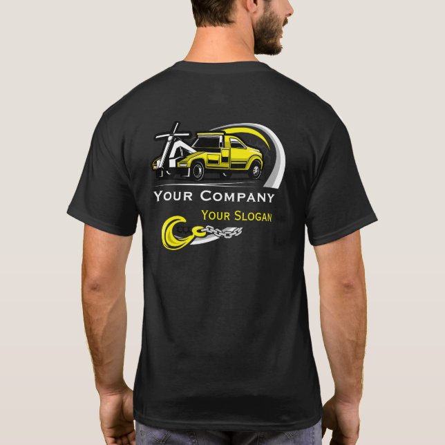 Professionell Bogseringsfirma, Transporttjänst T Shirt (Baksida)