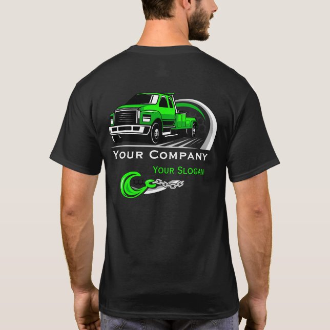 Professionell Bogseringsfirma, Transporttjänst T Shirt (Baksida)