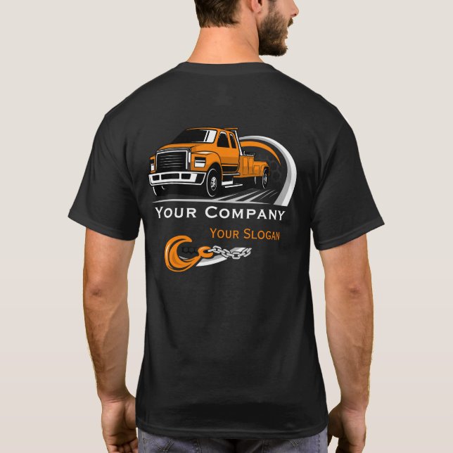 Professionell Bogseringsfirma, Transporttjänst T Shirt (Baksida)