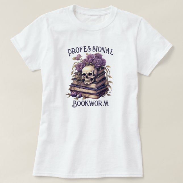 Professionell Bokälskare T Shirt (Design framsida)