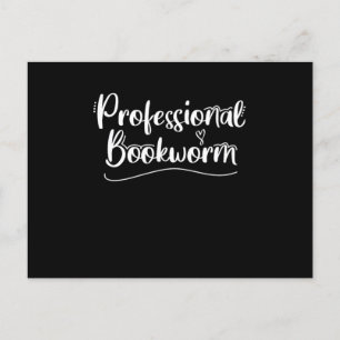 Professionell Bookworm I Kärlek Reading Bokar Vykort