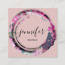 Professionell Boutique Shop Mimetic Camouflage Ro Fyrkantigt Visitkort