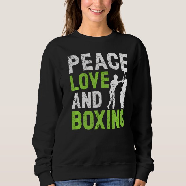 Professionell Boxer Boxing Knockout Puncher Sparri T Shirt (Framsida)