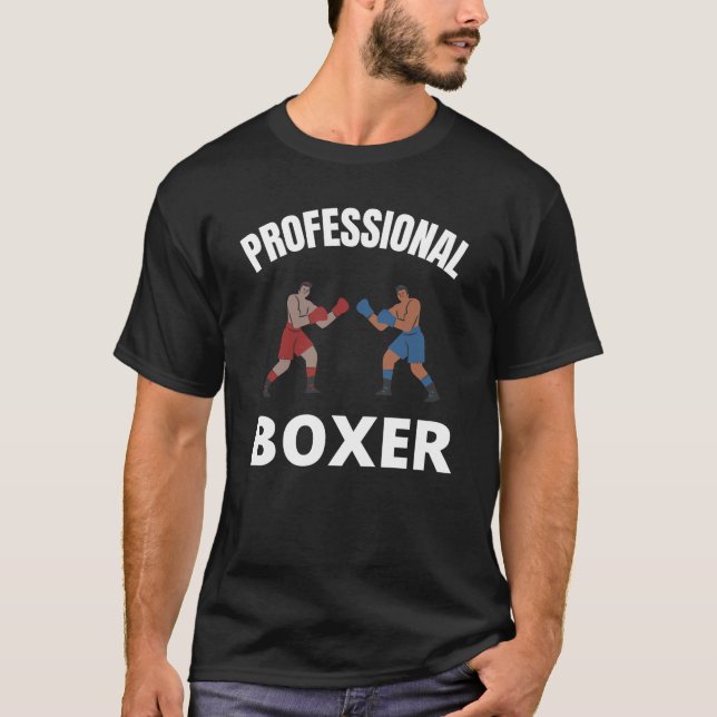 Professionell Boxer T Shirt (Framsida)