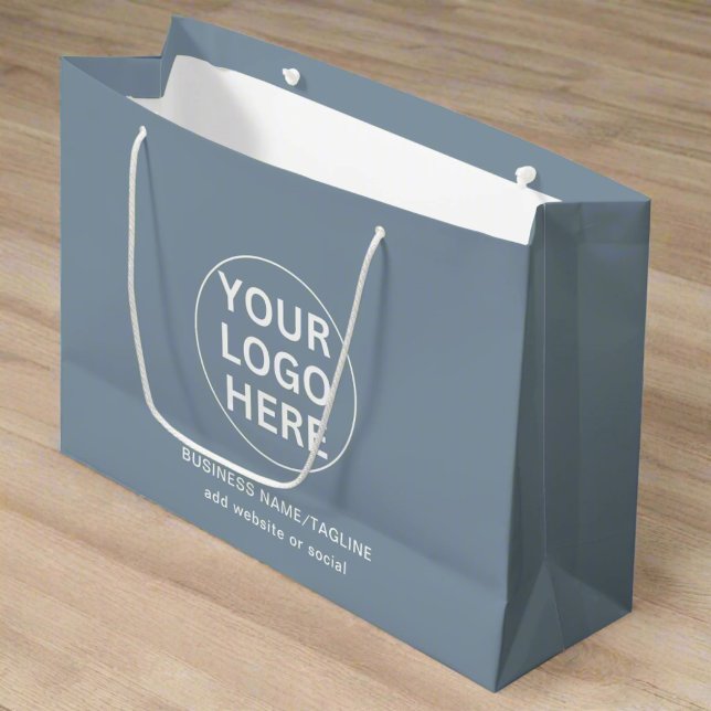 Professionell Branded Company Logotyp Dusty Blue (Skapare uppladdad)
