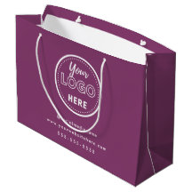 Professionell Branding Minimalist Berry Lila Logot
