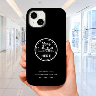 Professionell Branding Minimalist Black Promo Logo