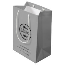 Professionell Branding Minimalist Grått Promo-Logo