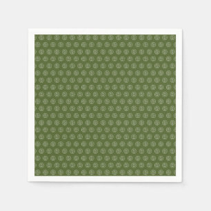 Professionell Branding Minimalist Logotyp Moss Grö Pappersservett