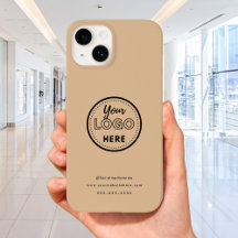 Professionell Branding Minimalist Rustic Promo-Log