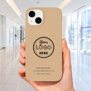 Professionell Branding Minimalist Rustic Promo-Log