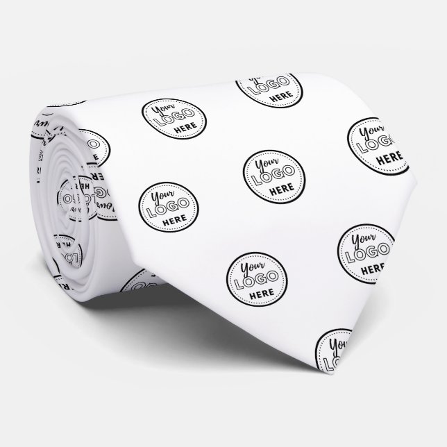 Professionell Branding Minimalist White Promo Logo Slips (Rullad)