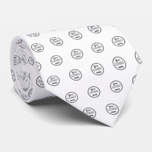 Professionell Branding Modern White Logotyp Slips