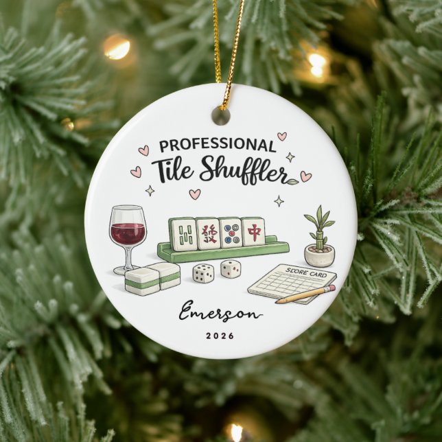 Professionell Bricka Omdelar Ornament (Träd)