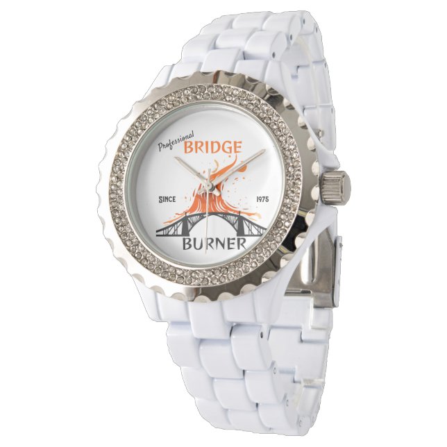 Professionell Bridge Burner Armbandsur (Vinklad)