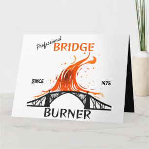 Professionell Bridge Burner Kort