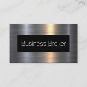 Professionell Business Broker Visitkort