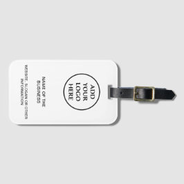 Professionell Business Company Corporate Din Logot Bagagebricka