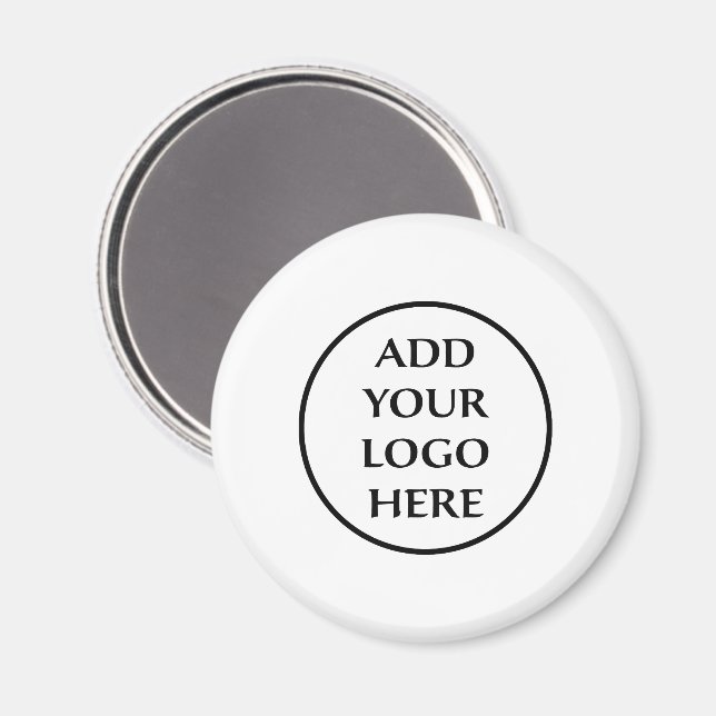 Professionell Business Company Corporate Logotyp h Magnet (Front/Back)