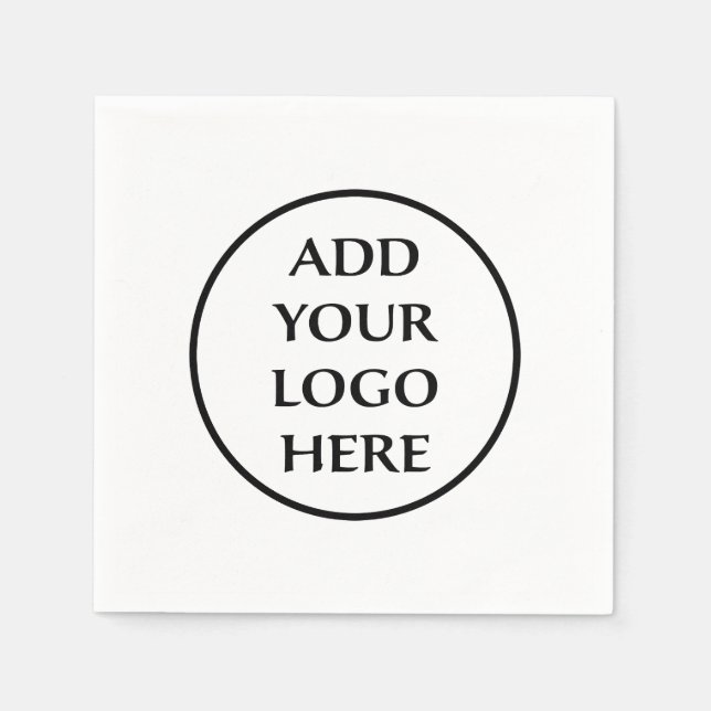Professionell Business Company Corporate Logotyp h Pappersservett (Framsidan)