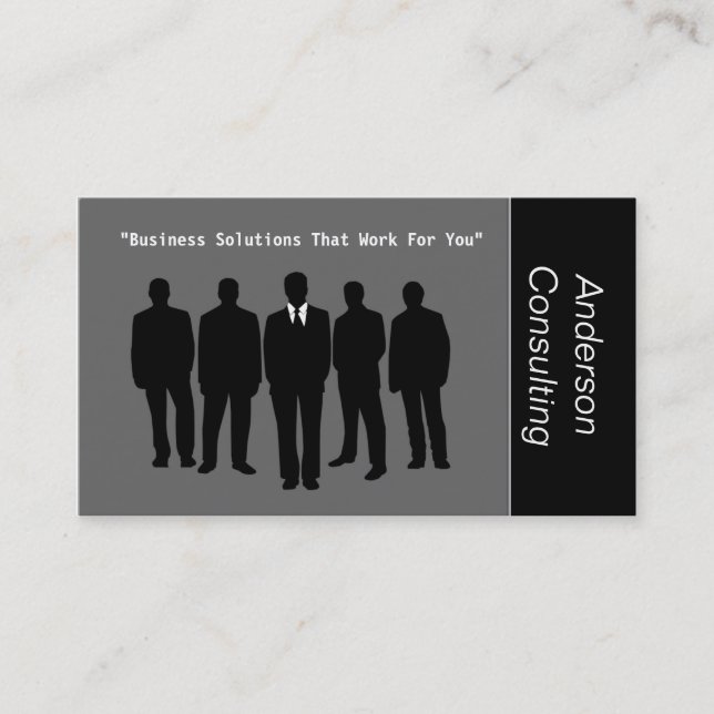 Professionell Business Consultants Visitkort (Framsida)