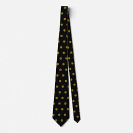 Professionell Business Kapten Mönster Black Slips