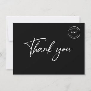 Professionell Business logotyp Anpassade Modern Tack Kort