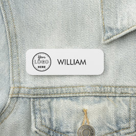 Professionell business logotyp Company Employee Pe Namnbricka