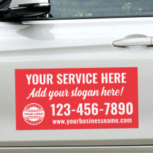 Professionell Business Logotyp Modern Red White