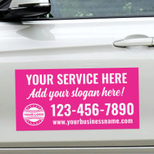 Professionell Business Logotyp Modern Rosa White