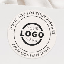 Professionell Business Logotyp - Tack för främjand