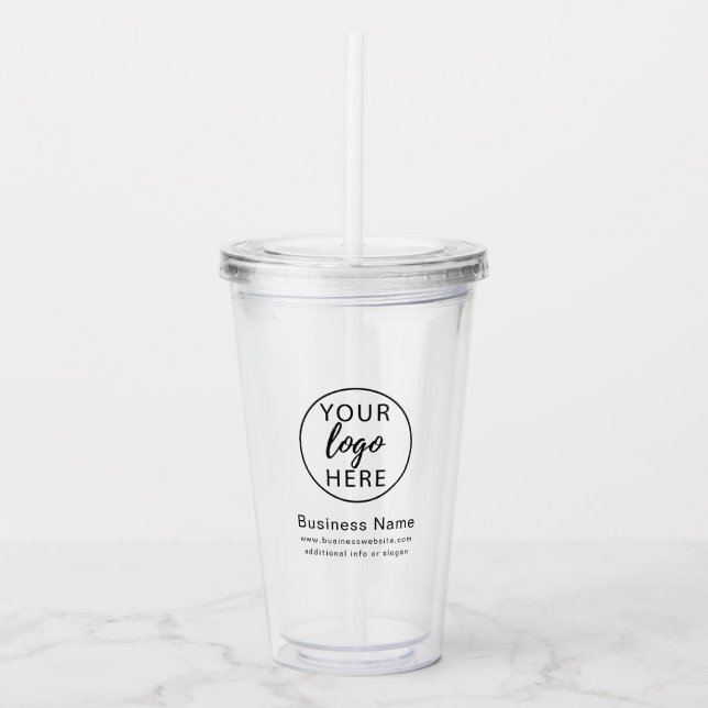 Professionell Business Logotyp Take Away Mugg (Framsida)