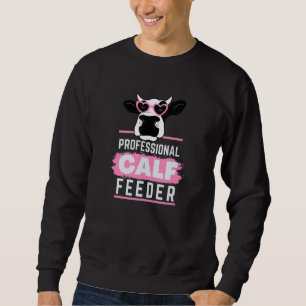 Professionell Calf Feeder Roligt Farming Lång Ärmad Tröja