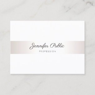 Professionell Calligraphy Elegant Modern Minimalis Visitkort