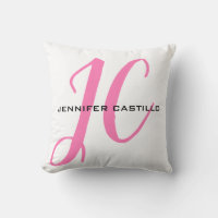 Professionell Calligraphy Script Monogram Girly