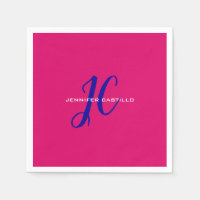 Professionell Calligraphy Script Monogram Girly