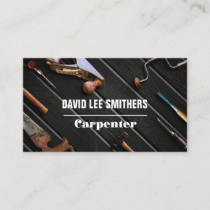 Professionell Carpenter/Carpentry verktyg Visitkort