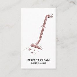Professionell Carpet Städning och Golv Städning B Visitkort