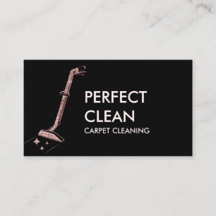 Professionell Carpet Städning och Golv Städning B Visitkort