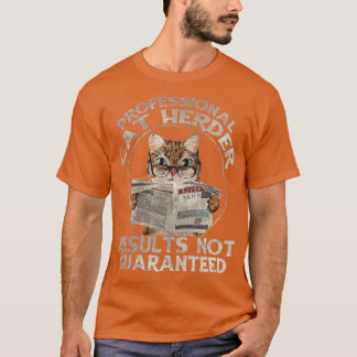 Professionell Cat Herder T Shirt