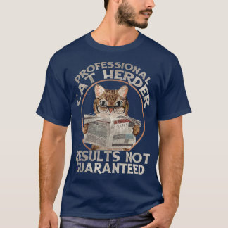Professionell Cat Herder T Shirt