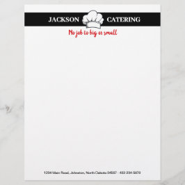 Professionell Cateringservice Brevhuvud